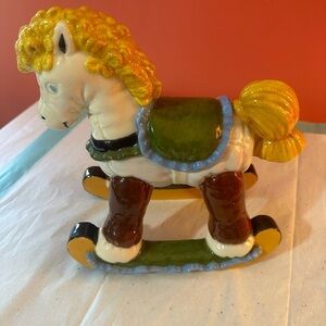 Hand made ceramic horse